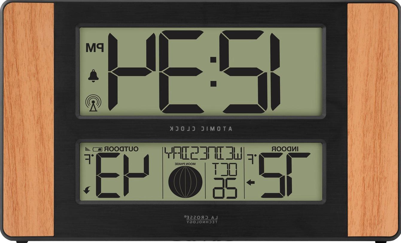 513-1417CHV2 Atomic Digital Wall Clock